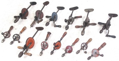 Assorted Makers: Lot Of Sound & Usabl Hand And Breast Dril