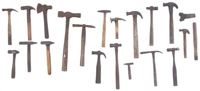 Assorted Makers: Lot Of Asst. Spec. Purp. Hammers