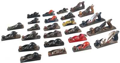 Stanley Tools: Lot Of Later Type Woodworking Planes