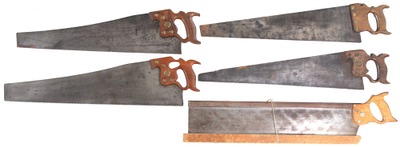 Assorted Makers: Lot Of Clean & Usable Hand Saws