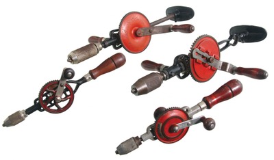 Sears, Roebuck & Company, Chicago, Illinois: Four Extra Clean Hand Drills & Breast Drills
