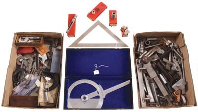Assorted Makers: Lot Of Clean & Usabl Machinists' Tools