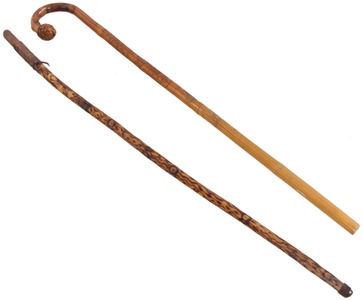 Unmarked: Two Interesting Historical Canes