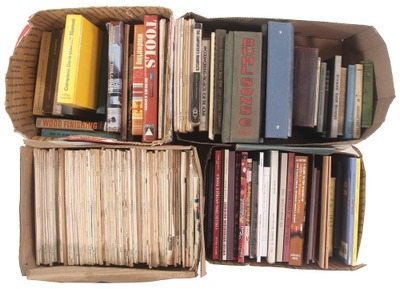 Assorted Makers: Lot Of Wdwkg., Tool & Relarted Reference Books