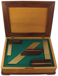 Bridge City Tool Company, Portland, Oregon: Bboxed Set Of Three Try Squares