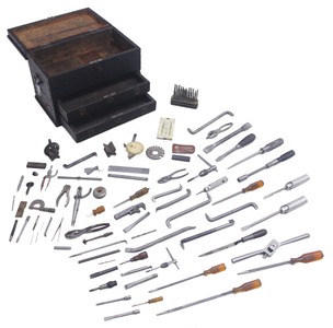 Unmarked: Classic 19th C. Machinist's Tool Che