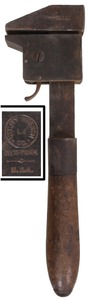 Utility Wrench Company, New York: "Atwater's Patent Tiger Wrench"