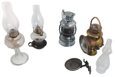 Assorted Makers: Two Heavy Duty Early Lanterns