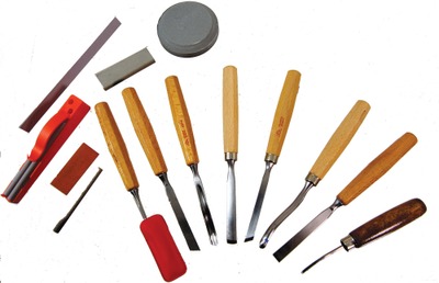 Siegmund Teresiak Kunststoffbau KST, Solingen, Germany: Set Of Seven Unused Carving Tools