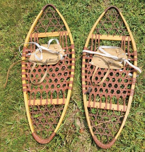 Nordic Specialties, Goleta, California: Pair Of Extra Clean "Bear Paw" Snowshoes