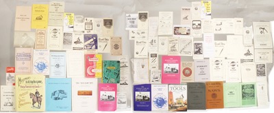 Assorted Makers: Lot Of Original & Reprinted Catalogues