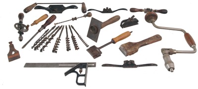 Assorted Makers: Lot Of Clean & Usabl Woodworking Tools