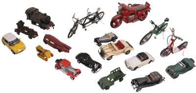 Assorted Makers: Lot Of Assorted Miniature Vehicles
