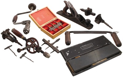Assorted Makers: Lot Of Clean & Usabl Woodworking Tools