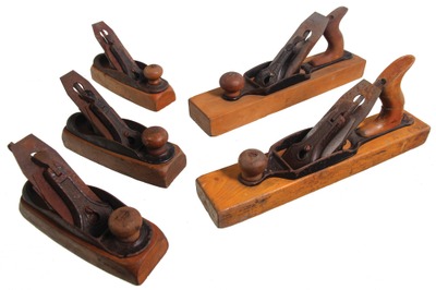 Sargent & Company, New Haven, Connecticut: Five Sargent Transitional Planes