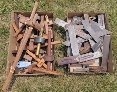 Assorted Makers: Lot Of Assorted Layout Tools
