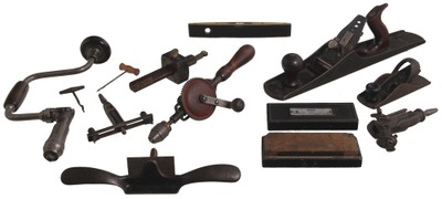 Assorted Makers: Lot Of Clean & Usabl Woodworking Tools