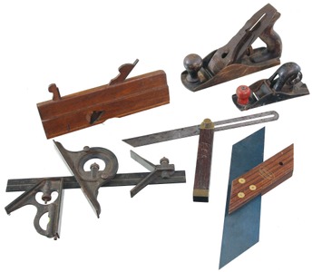 Assorted Makers: Lot Of Clean & Usabl Woodworking Tools