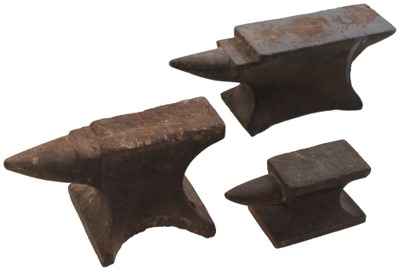 Unmarked: Three Clean Small Size Anvils
