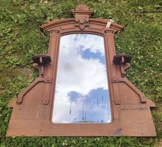 Unmarked: Large Victorian Mirror