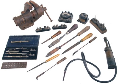 Assorted Makers: Lot Of Metal Wkg. & Technical Items