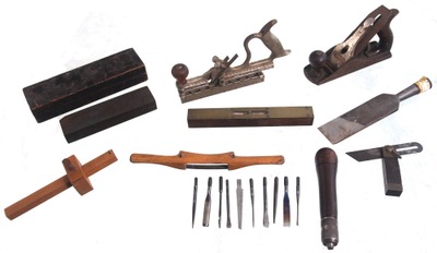 Assorted Makers: Lot Of Clean & Usabl Woodworking Tools