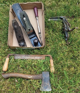 Assorted Makers: Lot Of Sound & Usabl Woodworking Tools