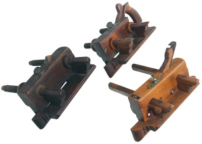 Assorted Makers: Three Baltimore Mkr. Plow Plane