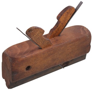 Kieffer & Auxer, Lancaster, Pennsylvania: Scarce 1/2" Dbl. T/G Molding Plane