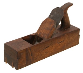 E.W. Carpenter, Lancaster, Pennsylvania: Handled Cornice Molding Plane