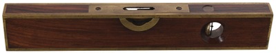 Stratton Brothers (Unmarked), No. 10: Ten-Inch Rosewood Plumb & Level