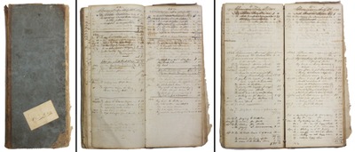 Claredon Springs, Vermont: Wagon/Sleigh Maker Ledger