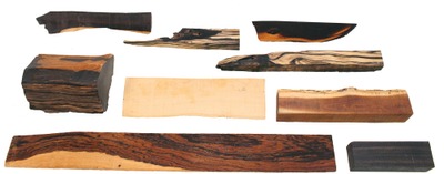 Unmarked: Lot Of Samples Of Exotic Woods