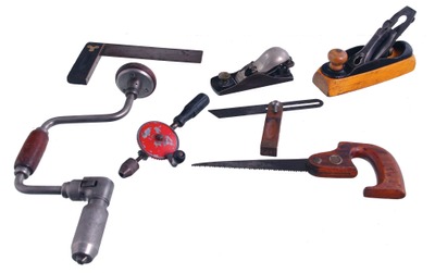 Assorted Makers: Lot Of Clean & Usabl Woodworking Tools