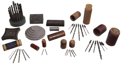 Assorted Makers: Lot Of Drill Stands & Drill Sets