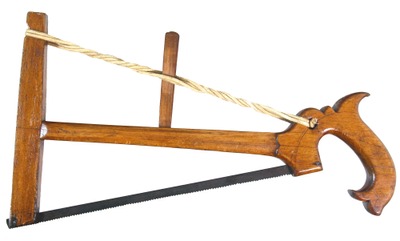 Unmarked: Unus. Triangular Frame Saw