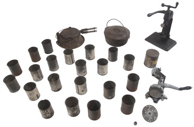 DuBrul & Peters Manufacturing Company, Cincinnati, Ohio: Early Cast Iron Canning Press