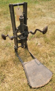 Lambert Brothers, Union City, Indiana: "The Boss" Cast Iron Boring Machine