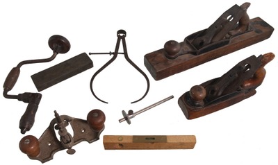 Assorted Makers: Lot Of Clean & Usabl Woodworking Tools