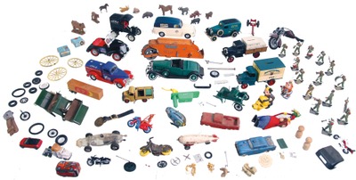 Assorted Makers: Coll. Of Toy Model Delivery Trucks