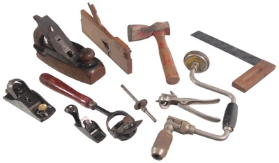 Assorted Makers: Lot Of Assorted Woodworking Tools