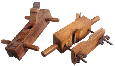 Unmarked: Two Early European Woodworking Planes