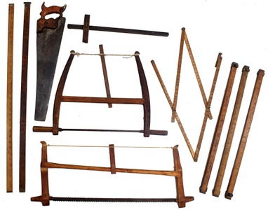 Assorted Makers: Lot Of Woodworking And Layout Tools