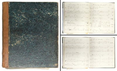 Lemuel Liscome, Hinsdale, New Hampshire: Sawmill/Documents Ledger