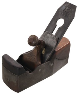 H. Slater, London, England: Rosewood Infill Smoothing Plane
