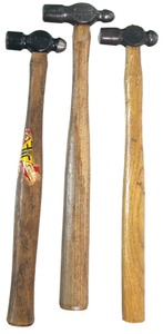 Assorted Makers: Three Clean Small Size Ball Pein Hammers