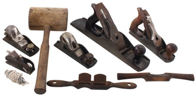 Assorted Makers: Lot Of Clean & Usabl Woodworking Tools