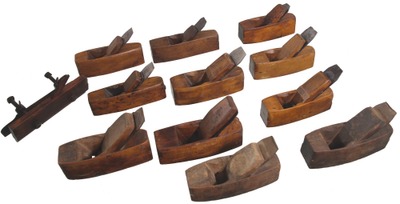 Assorted Makers: Lot Of Asst. Wood Smoothing Plane