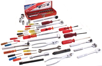 Assorted Makers: Lot Of Assorted Tools And Wrenches