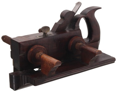 Greenfield Tool Company, Greenfield, Massachusetts, No. 549: Handled Rosewood Plow Plane